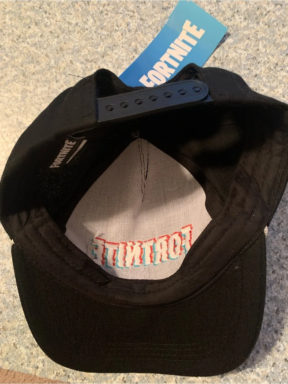 Fortnite Embroidered Logo Youth Rope Hat Black